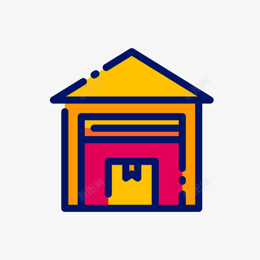 仓库批量生产33线性颜色svg_新图网 https://ixintu.com 仓库 批量生产 线性 颜色
