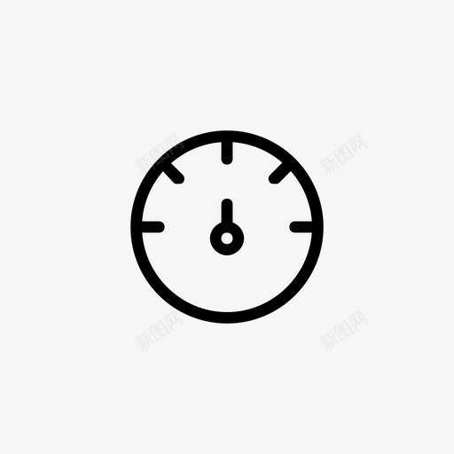 车速表仪表板公里数svg_新图网 https://ixintu.com 仪表板 车速 公里数 车辆 单个 图标
