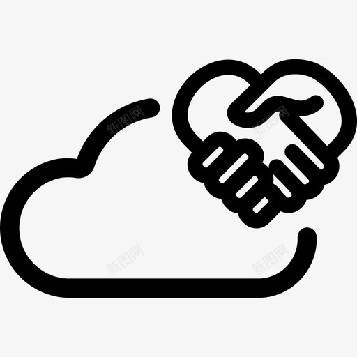 云端粗02svg_新图网 https://ixintu.com 云端