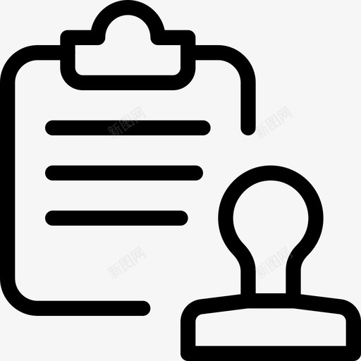 盖章办公室文件直系svg_新图网 https://ixintu.com 盖章 办公室 文件 直系