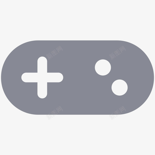 游戏机手柄svg_新图网 https://ixintu.com 游戏机 手柄 填充
