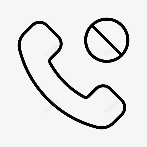 没有电话被阻止不允许svg_新图网 https://ixintu.com 没有 电话 阻止 不允许 安静 Uux