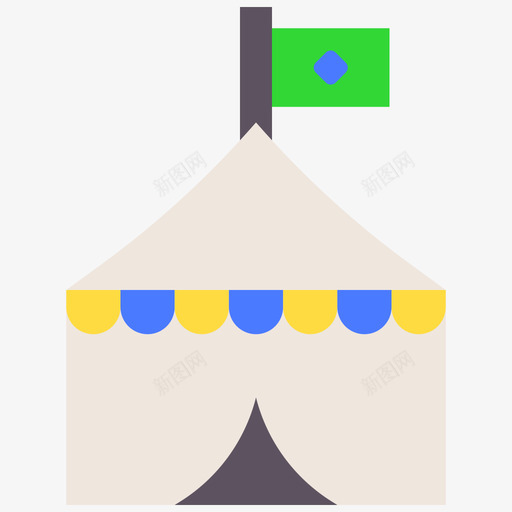 帐篷巴西狂欢节平顶svg_新图网 https://ixintu.com 帐篷 巴西 狂欢节 平顶