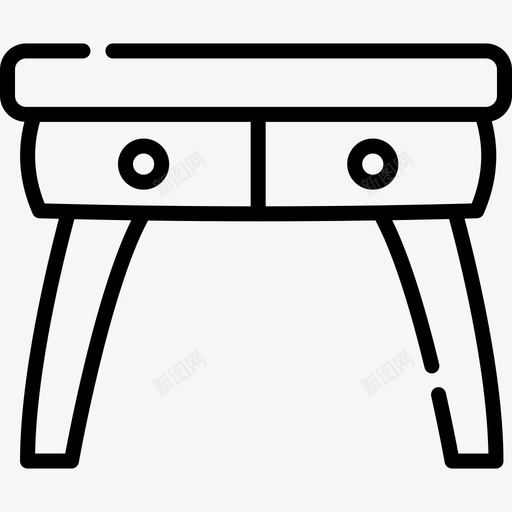 柜子家居用品43直线型svg_新图网 https://ixintu.com 柜子 家居用品 直线 线型