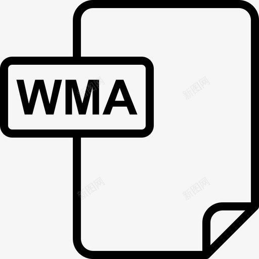 wma文件格式文件格式comfiles类型1大纲svg_新图网 https://ixintu.com 文件 格式 wma comfiles 类型 大纲