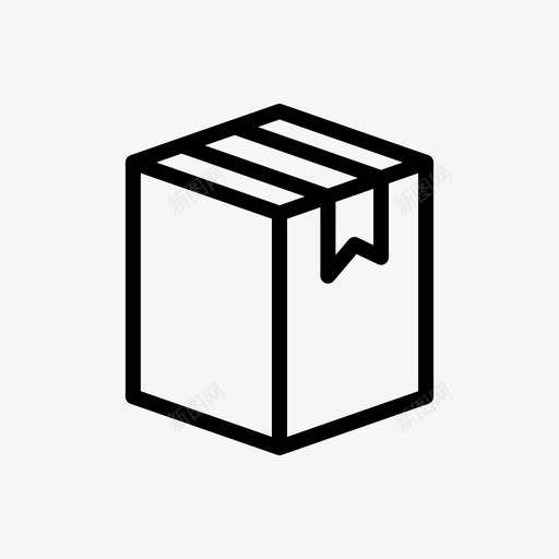 盒子手工制作22线状svg_新图网 https://ixintu.com 盒子 手工 手工制 制作 线状