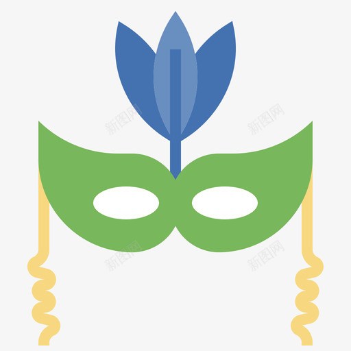 面具巴西嘉年华40扁平svg_新图网 https://ixintu.com 面具 巴西 嘉年华 扁平