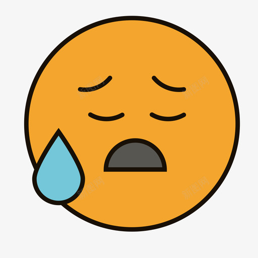 无奈脸svg_新图网 https://ixintu.com 无奈