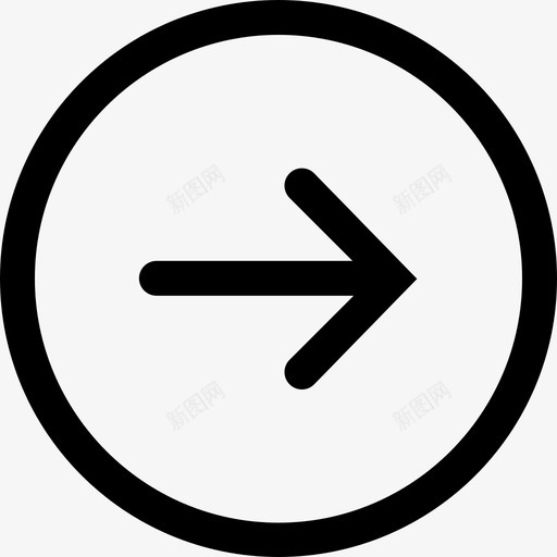 arrowrightcirclesvg_新图网 https://ixintu.com arrowrightcircle