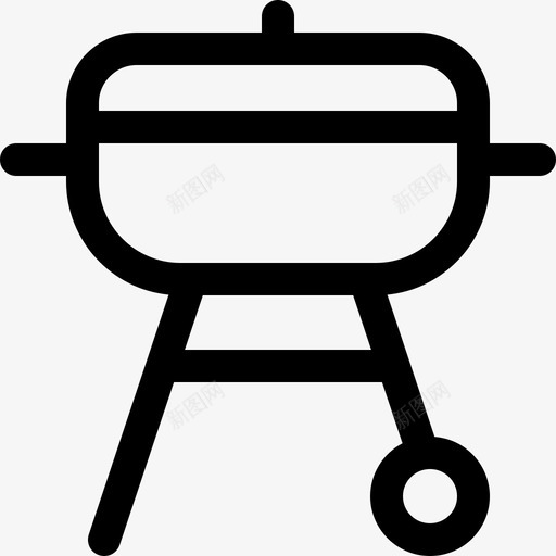 理发店野餐81线性svg_新图网 https://ixintu.com 理发店 野餐 线性