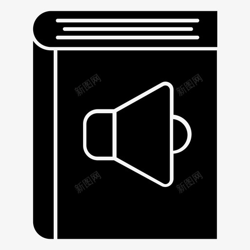 有声书电子书在线学习svg_新图网 https://ixintu.com 有声 在线学习 电子书 在线教育 教育 科学 字形 矢量 矢量图 图标