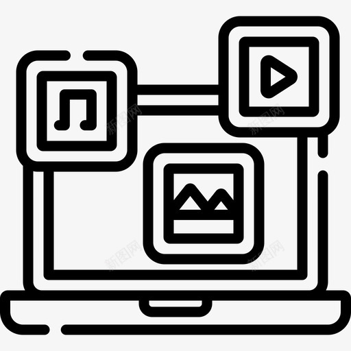 非结构化数据大数据96线性svg_新图网 https://ixintu.com 数据 结构化 大数 线性