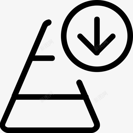 向下业务项目3直线svg_新图网 https://ixintu.com 向下 业务 项目 直线