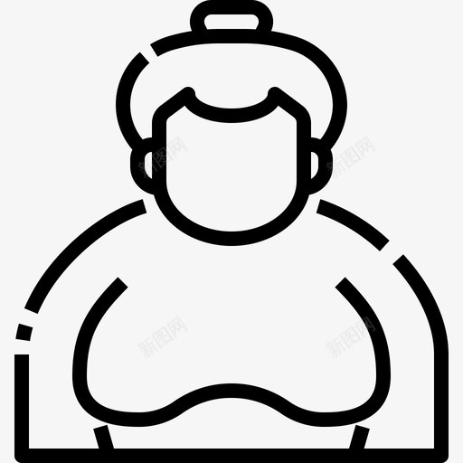相扑比赛拳击手svg_新图网 https://ixintu.com 相扑 比赛 拳击手 运动 摔跤 体育 化身