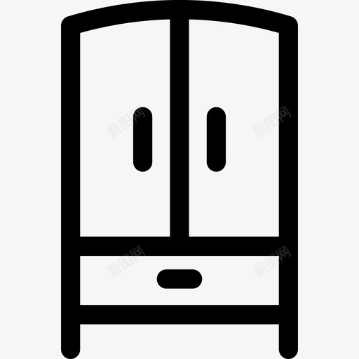 衣柜家具内饰svg_新图网 https://ixintu.com 衣柜 家具 内饰