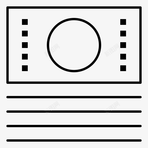 现金电子商务钱svg_新图网 https://ixintu.com 电子商务 现金 商店