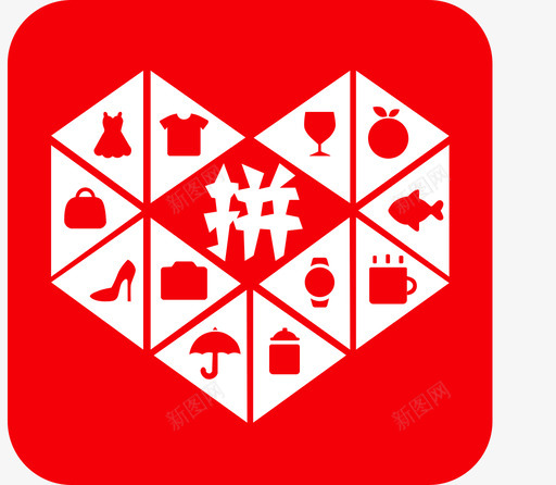 拼多多svg_新图网 https://ixintu.com 多多 拼多多logo 拼多多图标