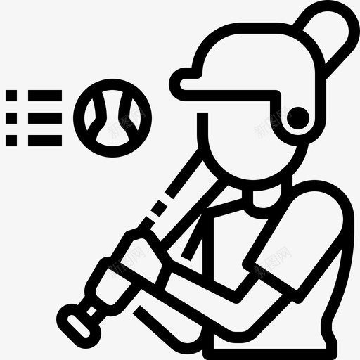 棒球运动员化身职业svg_新图网 https://ixintu.com 棒球 棒球运动 运动员 化身 职业 体育
