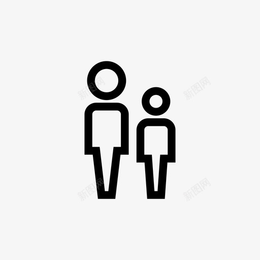 父母和孩子男孩爸爸svg_新图网 https://ixintu.com 父母 孩子 男孩 爸爸 男人
