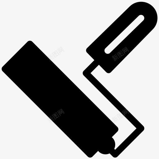 油漆辊艺术和设计家庭维修svg_新图网 https://ixintu.com 油漆 艺术 设计 家庭 维修 油漆工 网页 填充 图标