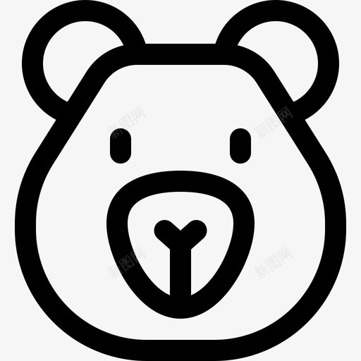 熊丛林30直系svg_新图网 https://ixintu.com 丛林 直系