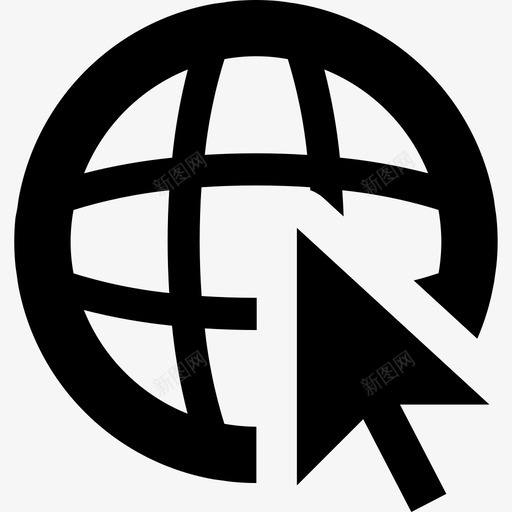 网络地址浏览器svg_新图网 https://ixintu.com 网络 地址 浏览器 连接 互联网 ui100