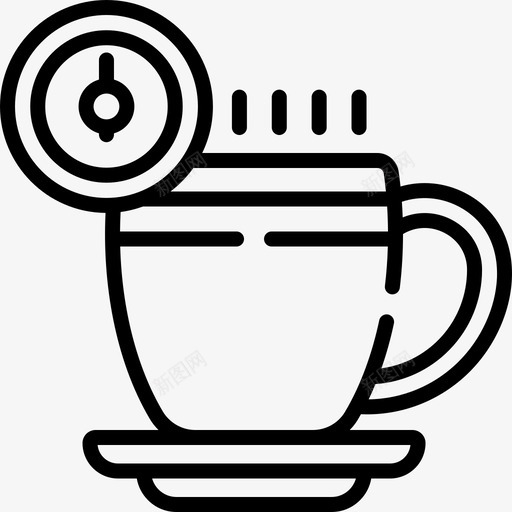 咖啡时间在家工作67直系svg_新图网 https://ixintu.com 咖啡 时间 在家 工作 直系