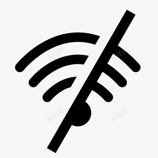 互联网没有互联网没有wifisvg_新图网 https://ixintu.com 互联网 没有 wifi 搜索 信号 网络