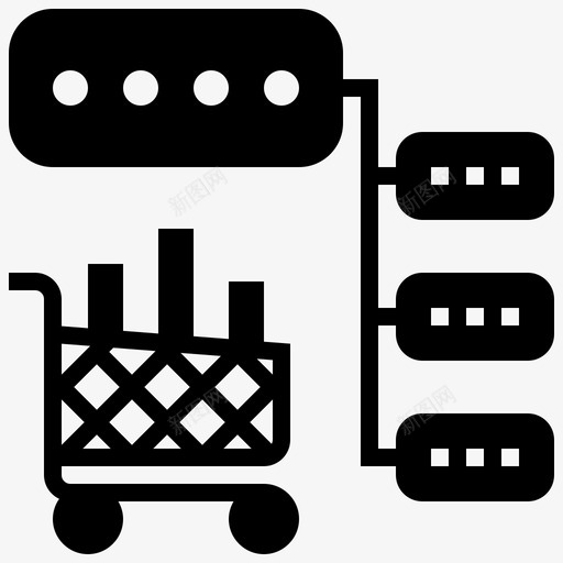战略购物广告活动svg_新图网 https://ixintu.com 战略 购物 广告 活动 营销 电子商务 字形