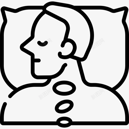 按摩休闲和在家活动1线性svg_新图网 https://ixintu.com 按摩 休闲 在家 活动 线性