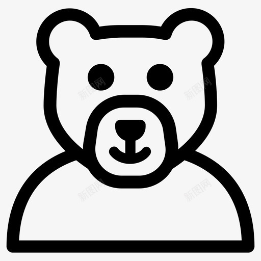 熊动物马戏团svg_新图网 https://ixintu.com 动物 马戏团 友好 好的 泰迪