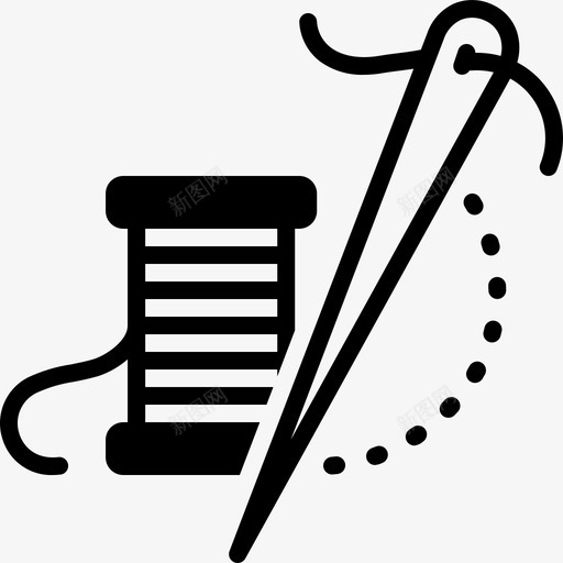 线针刺绣缝纫svg_新图网 https://ixintu.com 线针 刺绣 缝纫