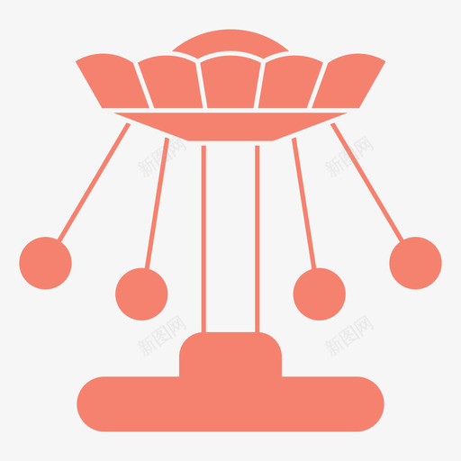 秋千儿童公园svg_新图网 https://ixintu.com 儿童 秋千 公园 操场 假日