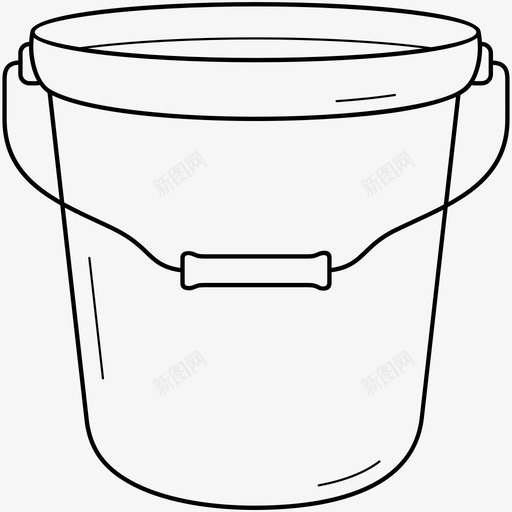 水容器桶svg_新图网 https://ixintu.com 容器