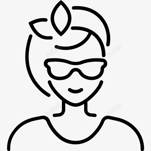 晒黑人夏天svg_新图网 https://ixintu.com 晒黑 夏天 女人 健康 美丽