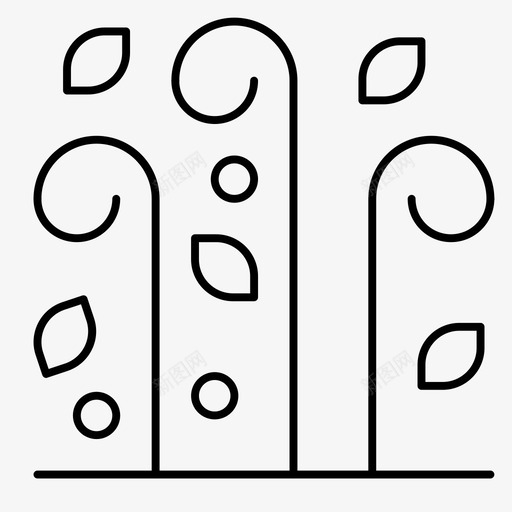 风树叶感恩节svg_新图网 https://ixintu.com 树叶 感恩节