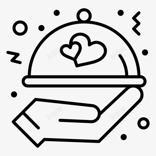 美食爱情情人节svg_新图网 https://ixintu.com 情人节 美食 爱情 婚礼 常规 线路