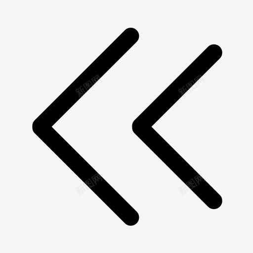 展开快退svg_新图网 https://ixintu.com 展开 开快