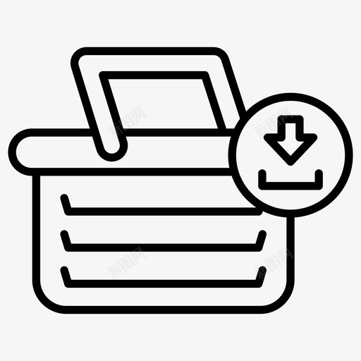 购物篮购买下载svg_新图网 https://ixintu.com 购物篮 购买 下载 购物