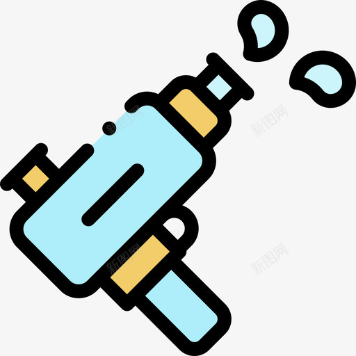 线性枪水枪svg_新图网 https://ixintu.com 线性 水枪