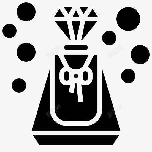 香水瓶魅力气味svg_新图网 https://ixintu.com 香水瓶 气味 魅力 化妆品 符号 0000030