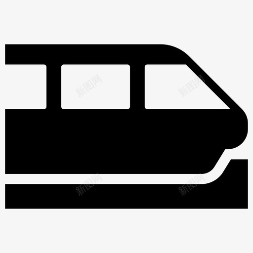 火车汽车子弹头列车svg_新图网 https://ixintu.com 火车 汽车 弹头 列车 交通工具 交通 交通图 图标