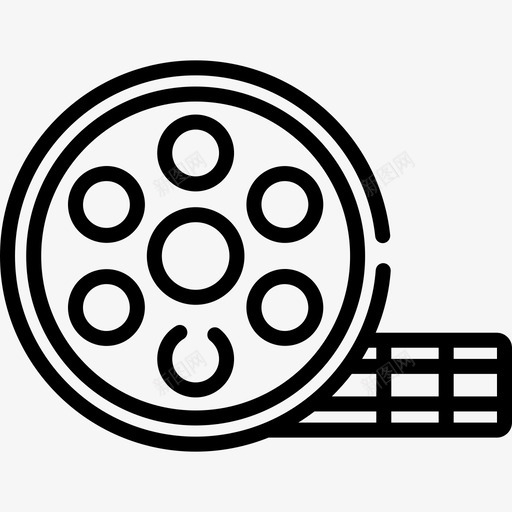 电影长片业余爱好自由时间6线性svg_新图网 https://ixintu.com 电影 长片 业余爱好 自由 时间 线性