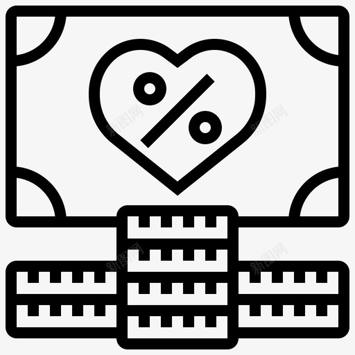 利息收入投资svg_新图网 https://ixintu.com 收入 利息 投资 利润 careeradvancementline