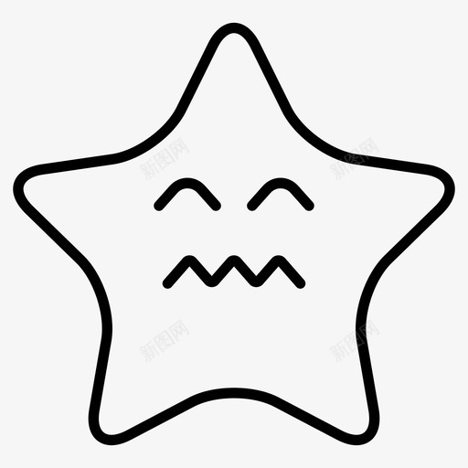 星星表情符号疲惫svg_新图网 https://ixintu.com 表情 星星 符号 疲惫 枯萎