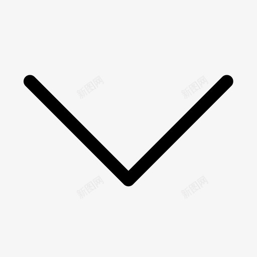向下箭头导航移动应用程序图标svg_新图网 https://ixintu.com 向下 箭头 导航 移动 应用程序 图标