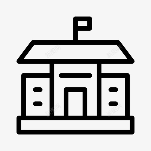 学校学院大楼教育大楼svg_新图网 https://ixintu.com 大楼 学校 学院 教育 大学 马塔兰