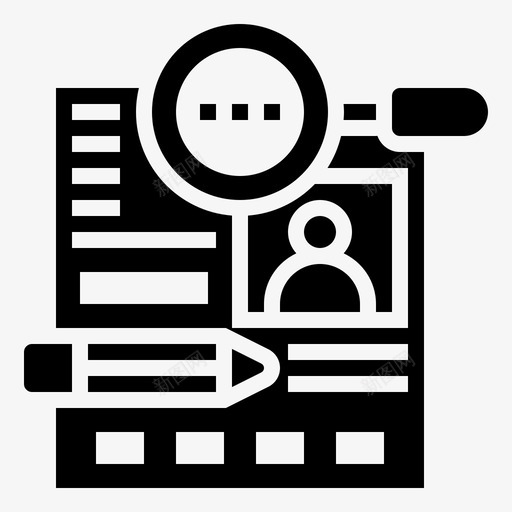 课程设计编辑简介svg_新图网 https://ixintu.com 课程 设计 编辑 简介 模板 创造性 学习 glyph 000006