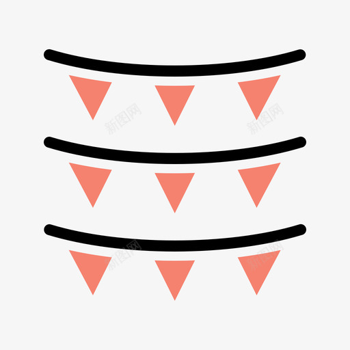 旗帜庆祝装饰svg_新图网 https://ixintu.com 旗帜 节日 庆祝 装饰 啤酒节 铭文