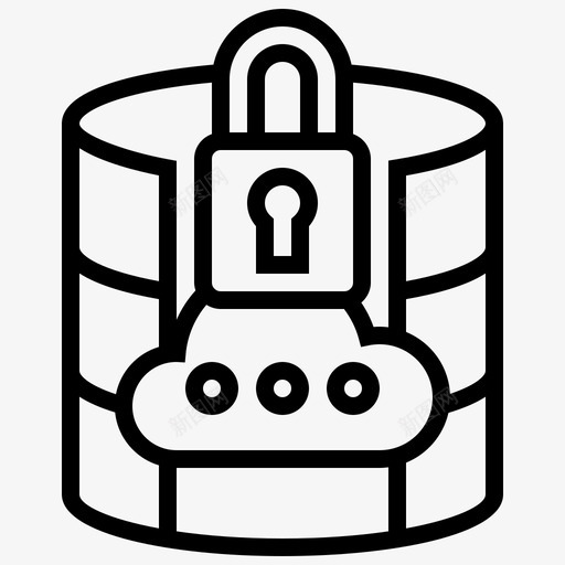 云存储访问受保护svg_新图网 https://ixintu.com 存储 访问 保护 服务器 技术 000030